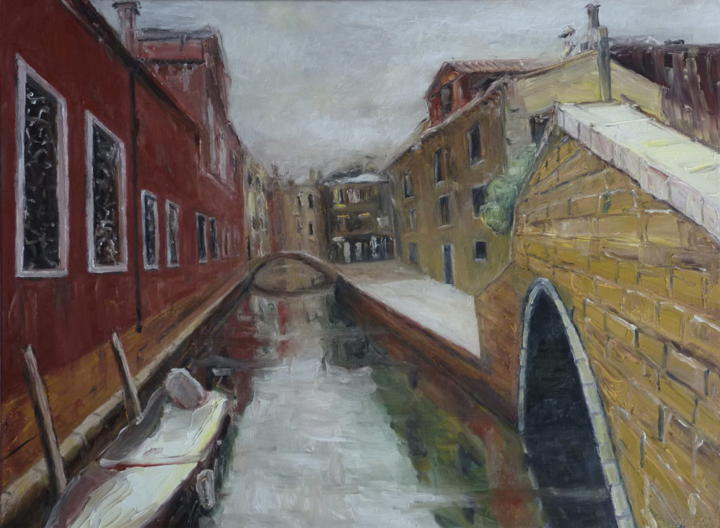 Venezia, Oil on canvas