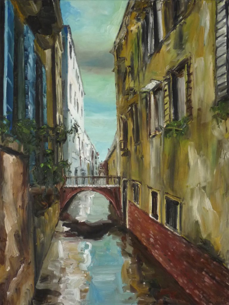 Venezia, Oil on canvas