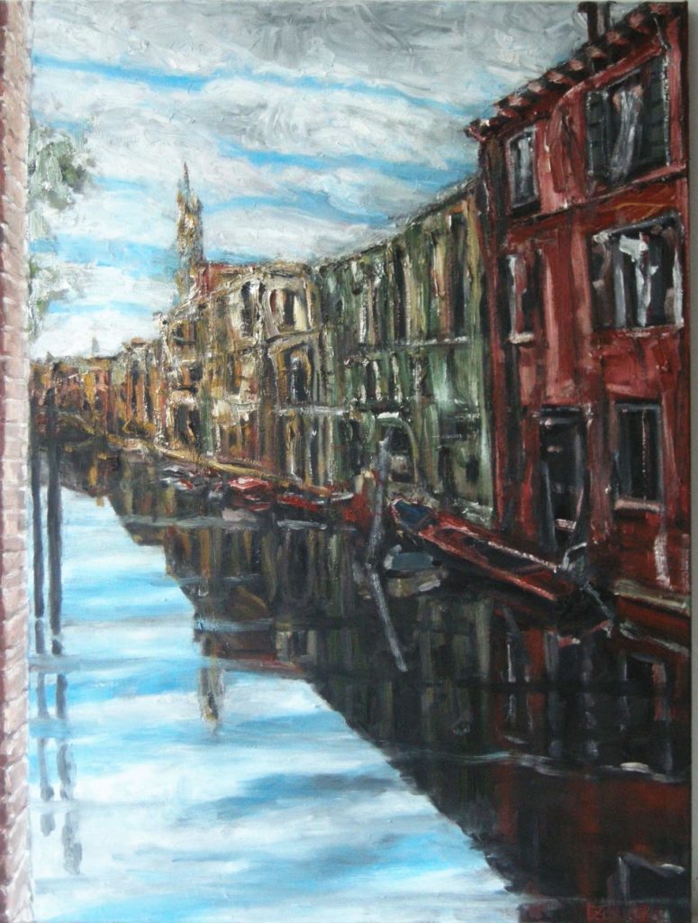 Venezia, Oil on canvas