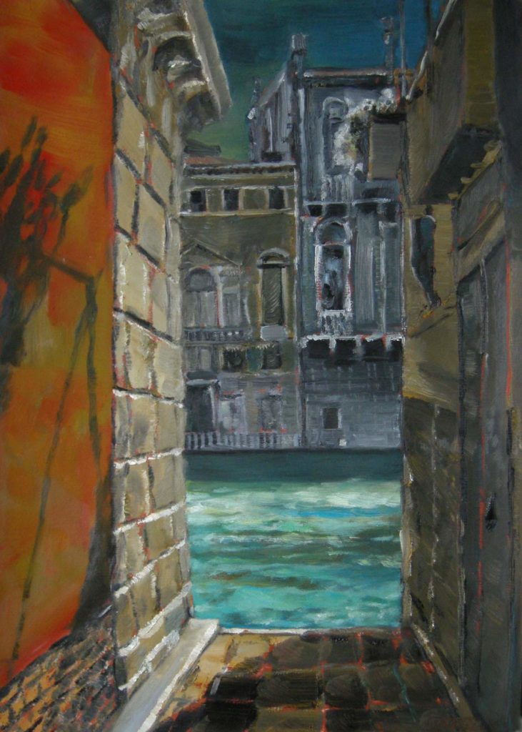 Venezia, Oil on canvas